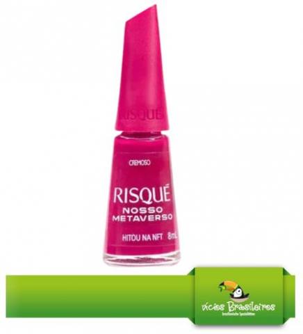 Esmalte Risque - Nagellack - Nosso Metaverso - Hitou na NFT - 8ml